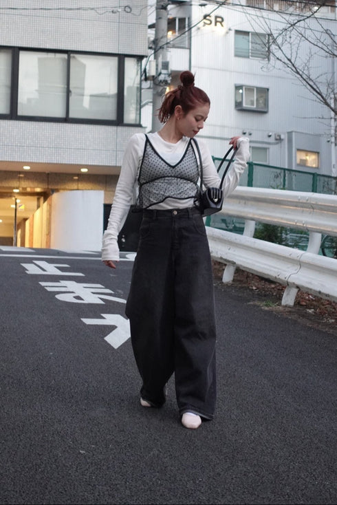 ドットチュールビスチェ